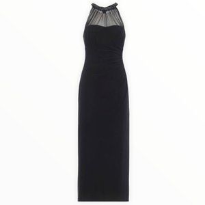 Lauren Ralph Lauren Azusa Jersey Evening Gown